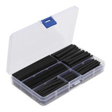 Kit Termocontraible Negro Set 140 Piezas Caja 1.5mm A 13mm