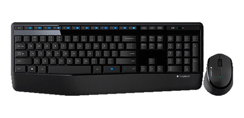 Teclado Y Mause Logitech Combo Inalambrico Mk345 Multimedia 