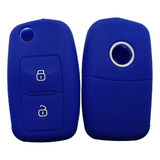 Cubre Llave De Silicona Vw 2 Botones Amarok - Saveiro Azul