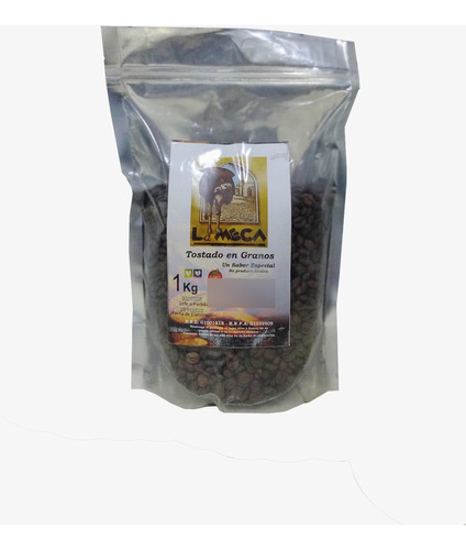 Cafe Tostado Natural En Granos Y Molido X 1 Kg