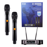 Microfone Dylan D-9000 S Power Sem Fio Duplo Com Usb-c