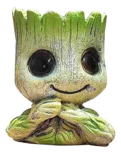 Macetero De Cerámica Diseño Baby Groot 12cm