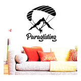 Vinilo Adhesivo Decorativo Pared Parapente 54x85cms Sticker