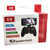 Control Bluetooth Gamepad Smartphone Tablet Tv Pc V8 