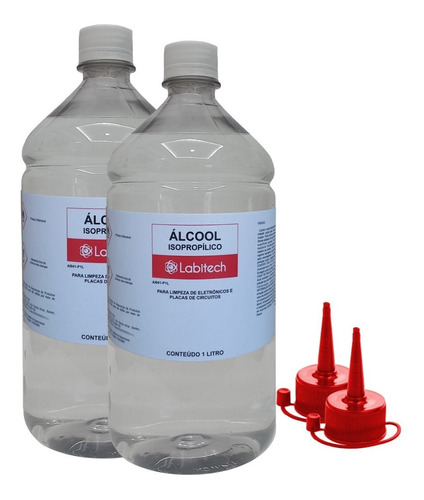 Álcool Isopropilico - 2 Lt 99% Limpeza De Placa E Eletrônico
