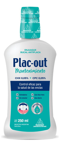 Plac-out Mantenimiento Enjuague Bucal 250ml