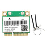 Tarjeta Wifi Mpe-axe3000h Con Antena Wifi 6e 2400 Mbps Pci-e