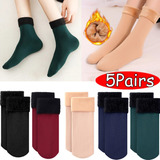 . 5 Calcetines De Nieve For Mujer, Calcetines Térmicos De