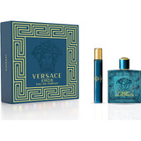 Versace Eros De Gianni Versace, Eau De Parfum Spray 3.4 Oz &