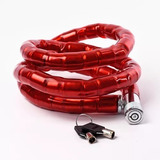 Linga Para Moto/bici En Cadena Piton 22mm X 1,5mt Rojo