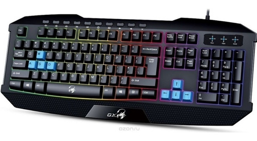 Combo Kit Gamer Genius Scorpion Teclado K215 Y Mouse Xg600