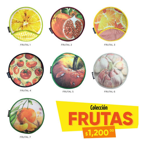 Ann Russo Tortillero Térmico Frutas