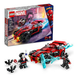 Lego Spiderman Auto Miles Morales Vs Morbius Cantidad De Piezas 220
