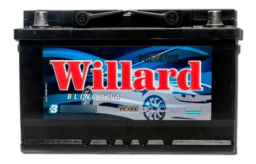 Bateria Willard 12x75 Ub 730 62ah Plata Blindada