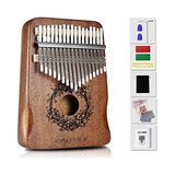 Kalimba 17 Teclas Thumb Piano, Exquisito Kalimba De Cao...