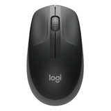 Kit 02 Mouses Logitech M190 1000 Dpi 3 Botoes Sem Fio Preto