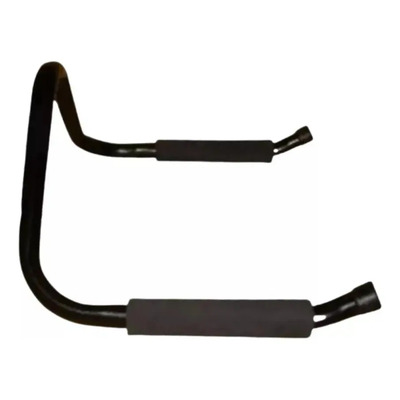 Soporte Bicicleta Pared Doble Horizontal Cuelga Bici Color Negro | MercadoLibre