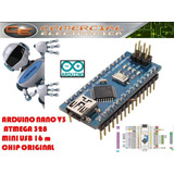 Arduino Placa  Nano V3 Atmega328 Mini Usb 16m(chip Original)