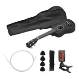 Kit Ukelele Cancion Acústica Soprano Uke Bajo 21 Pulgadas