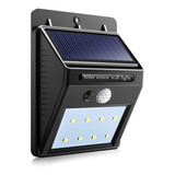 Luz Led Exteriores Recargable Energia Solar Sensor Ever Brit