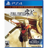 Ps4 Final Fantasy Type-0 Hd Day One Edition Físico Sellado