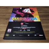 (pd855) Publicidad Madonna River Plate * 2008