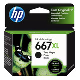 Tinta Original Hp 667xl Negra 1275/2374/2375/2376/2775 C/iva