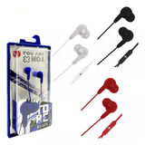 3pz Audifonos Alambricos In-ear Jack 3.5mm Manos Libres Pc