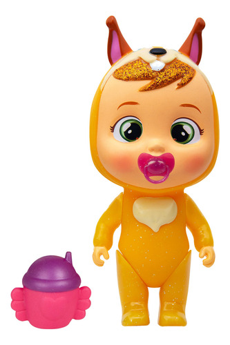 Mini Cry Babies Bebes Llorones Magic Tears Sorpresa Original Peach