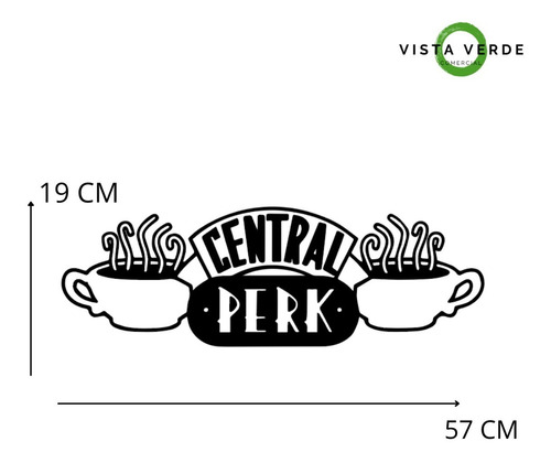 Vinil Para Pared Decorativos Central Perk