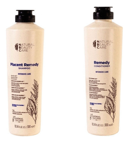 Duo Nbc Placent Remedy Shampoo Y Acondicionador Hialuronico