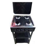 Cocina 4 Platos Quedamores A Gas Moderna Soporte Desmontable