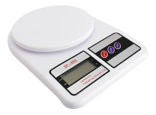 Balanza De Cocina Digital Sq Sf-400 Cozinha 10kg Blanca