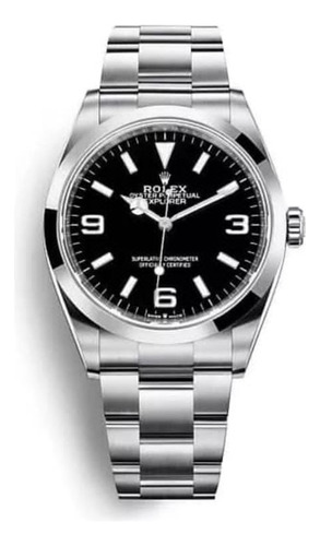 Relógio Rolex Explorer Perfeito Base Eta 2840 Automático+ Cx