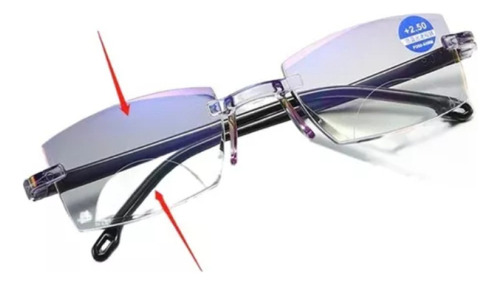 Lentes Bifocales Anti Luz Azul 150° De Visión