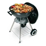 Asador De Carbón Bbq Home Elements 44cm Diámetro Garantía