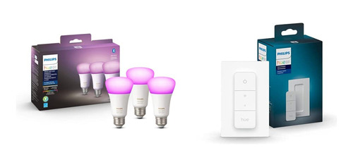 Philips Hue White And Color Ambiance A19 E26 Bombilla Led