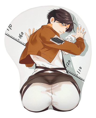 Attack On Titan Levi - Almohadillas De Ratón De Anime Con .