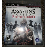 Assassin's Creed Brotherhood Ps3 Mídia Física Seminovo 