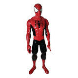  Figura Marvel Spider Man Red & Black Titan Hero Series 