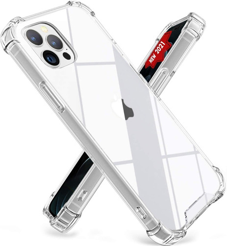 Funda Transparente Antishock Para iPhone 6 7 8 Plus X Xs Xr+