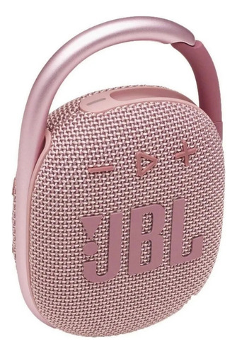 Caixa De Som Jbl Clip 4 Portátil Com Bluetooth - Rosa Usada