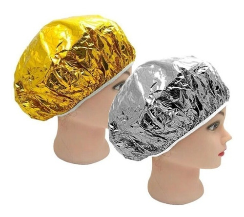 Pack 12 Gorros Térmicos De Aluminio Tratamiento Capilar