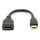 Cable Adaptador Conversor Hdmi A Mini Hdmi Qbex | 15 Cm