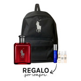 Polo Red Parfum 125 Ml + Mochila + Pb Edp 10ml 3c