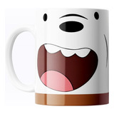 Taza De Café We Bare Bears Osos Escandalosos Polar - 325ml