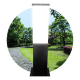 Farol Columna Piso Sendero Exterior Iluminacion Jardin G500