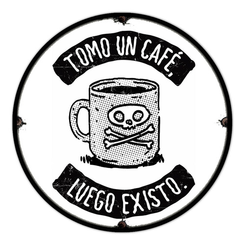 #934 - Cuadro Decorativo Retro - Café Coffee Cocina No Chapa