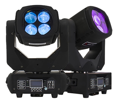 2 Super Moving Beam 100w 4x25w Caleidoscópio Prisma Nf Dmx