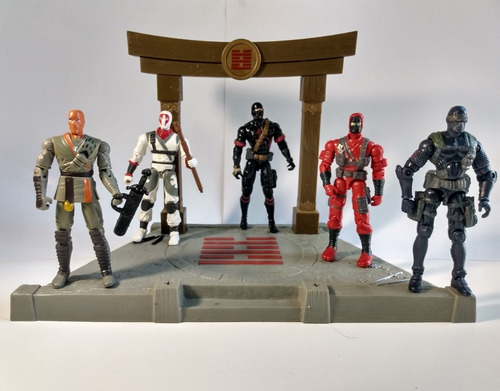 G. I. Joe Set Ninja Battles  Snake Eyes (2005) Completo